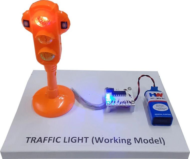 melody's Traffic Lights - Science Working Model for School and College Project Alternative Energy Electronic Hobby Kit-picture-24