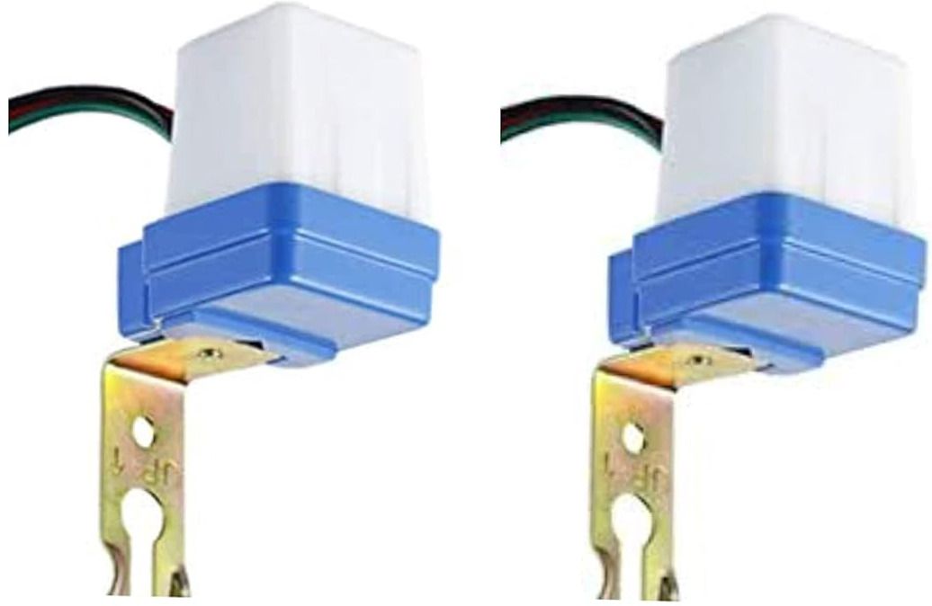 PACK OF 2 220 V Auto Day/Night On & Off Photocell LDR Sensor Switch Electronic Components Electronic Hobby Kit-image-21