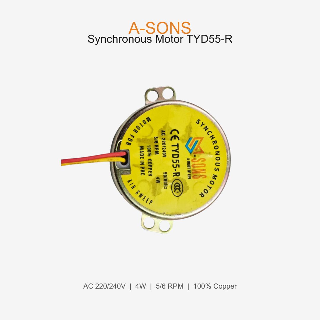 tm&w Air Cooler Swing Motor 220V 5/6RPM Egg Incubator Turner 4W Copper Winding AC Automotive Electronic Hobby Kit-picture-10