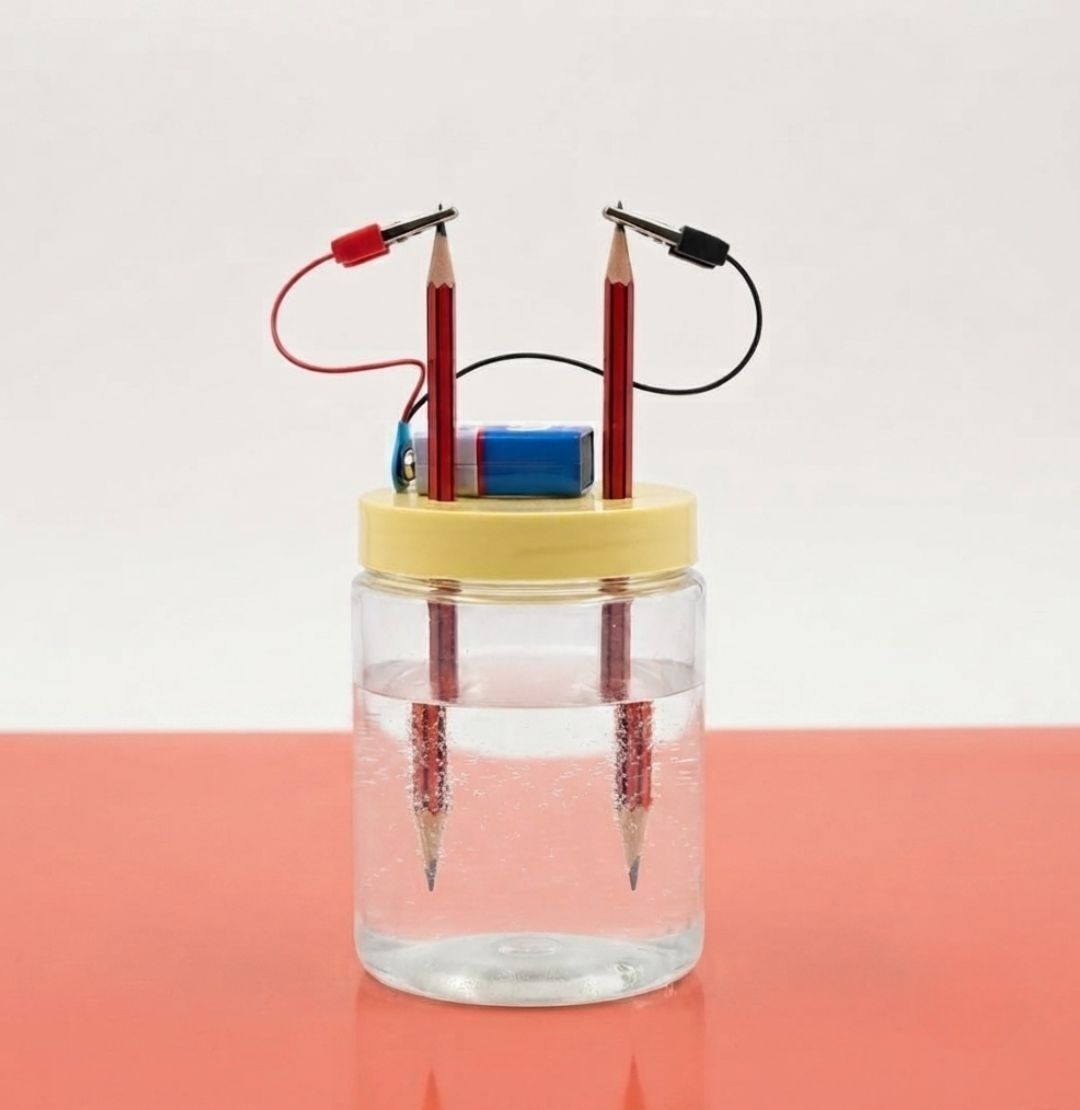 erhindia DIY Water Electrolysis Educational STEM Science Project Experiment Kit School Electronic Components Electronic Hobby Kit-picture-24