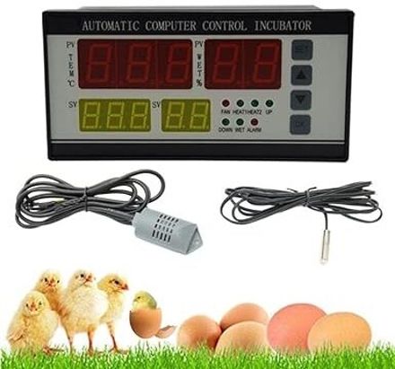 XM-18 Digital Automatic Temperature and Humidity Egg Incubator Controller Temperature Sensor and Controller Electronic Hobby Kit