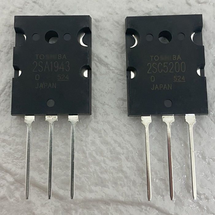 Power Transistor 2SC5200 + 2SA1943 Complementary Pair NPN & PNP Bipolar (2Pair) Electronic Components Electronic Hobby Kit-image-11