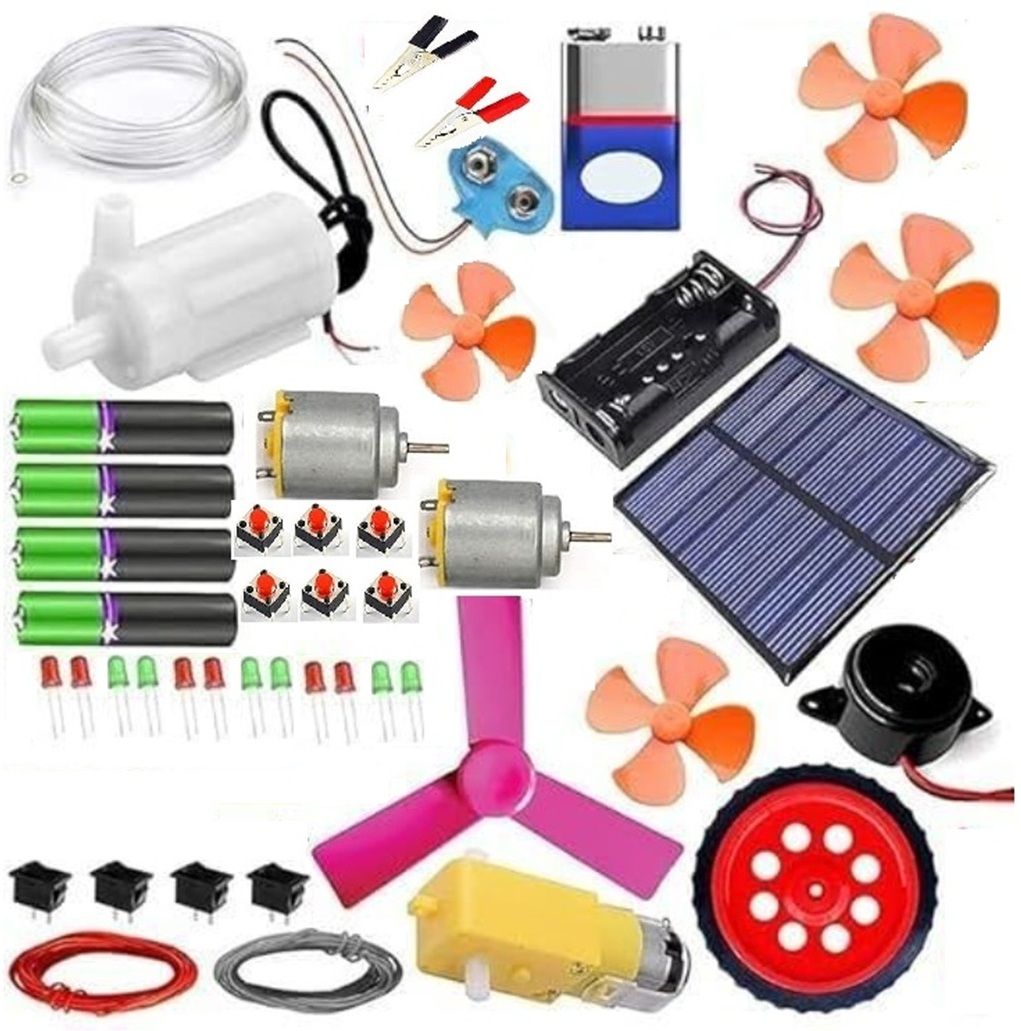 ebrand one DIY Electronics & Solar Science Project Kit | STEM Educational Learning Kit Electronic Components Electronic Hobby Kit-picture-10