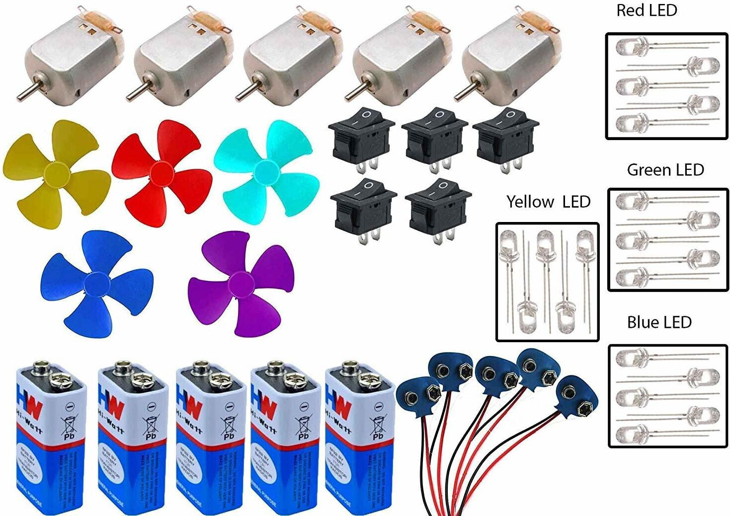 houseofcommon Science Projects Kit Motor Control Electronic Hobby Kit image 1