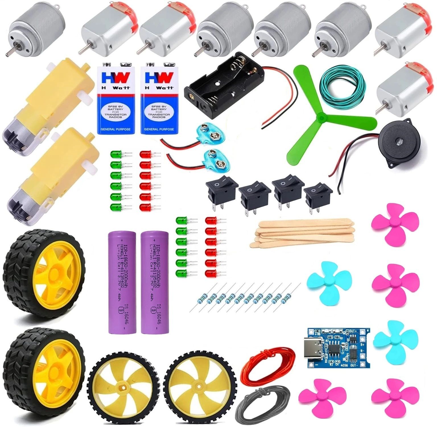 ebrand one DIY-STEM-76 Educational Electronic Hobby Kit-picture-24