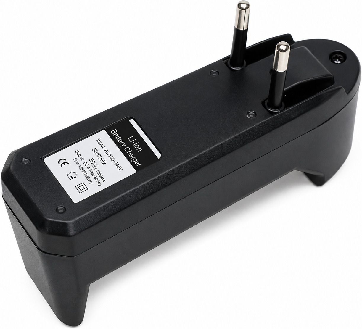 opulentsd Dual Battery Charger Li-ion 18650/16340/26650 Camera Battery Charger (Black) Electronic Components Electronic Hobby Kit-picture-4