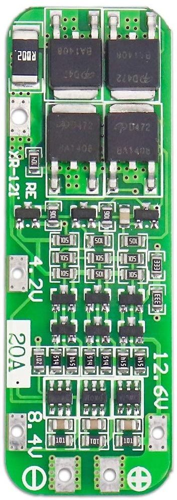 SG BMS 18650 Lithium Battery Protection Board (3S, 20A, 12.6V) (3S 20A BMS) Electronic Components Electronic Hobby Kit-image-5