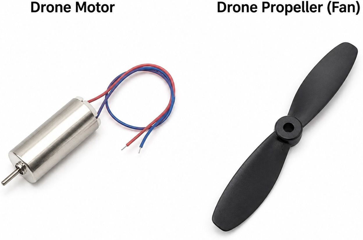 2Drone + 2 Fan Electronic Components Electronic Hobby Kit-image-42