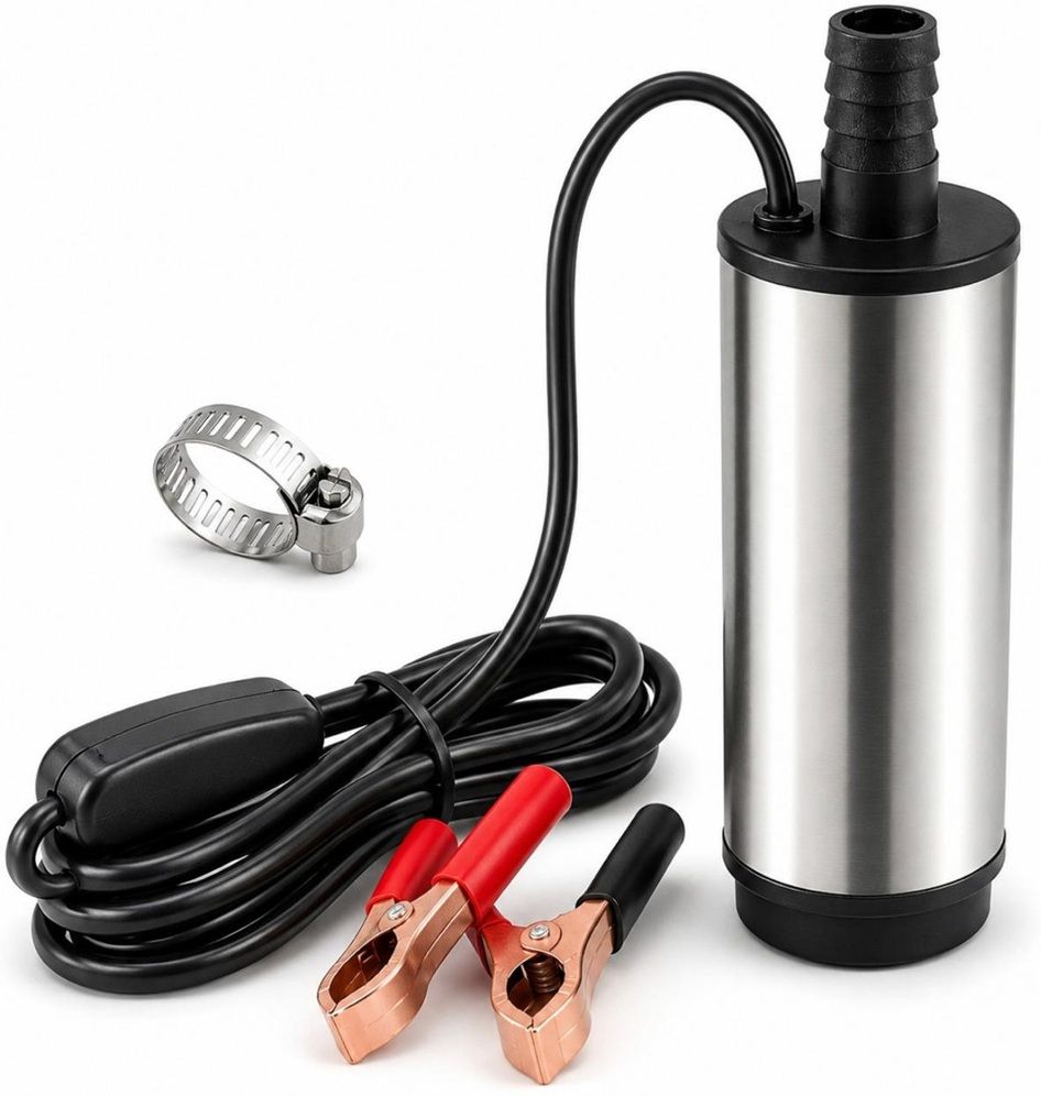 HIGH QUALITY 12V DC Portable Submersible Diesel Water Pump 60W Electronic Components Electronic Hobby Kit-image-29
