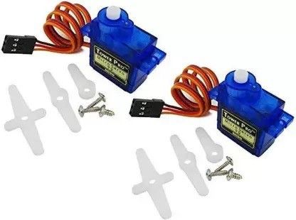 SG90 Servo Motor Driver for RC Helicopter, Airplane(PACK OF 2) Electronic Components Electronic Hobby Kit