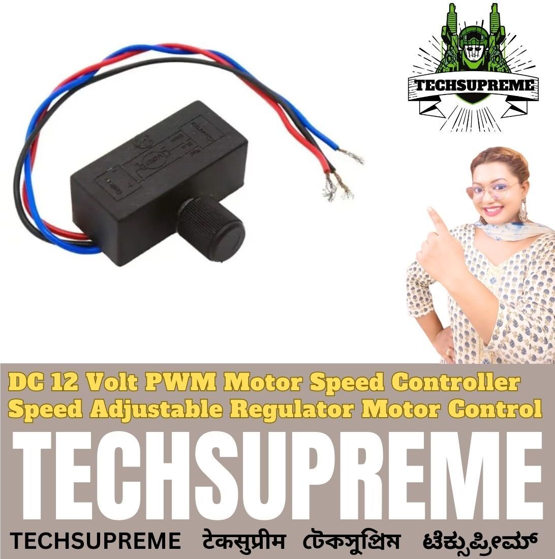DC 12 V PWM Motor Speed Controller Speed Adjustable Regulator Motor Control A4 Electronic Components Electronic Hobby Kit-image-16
