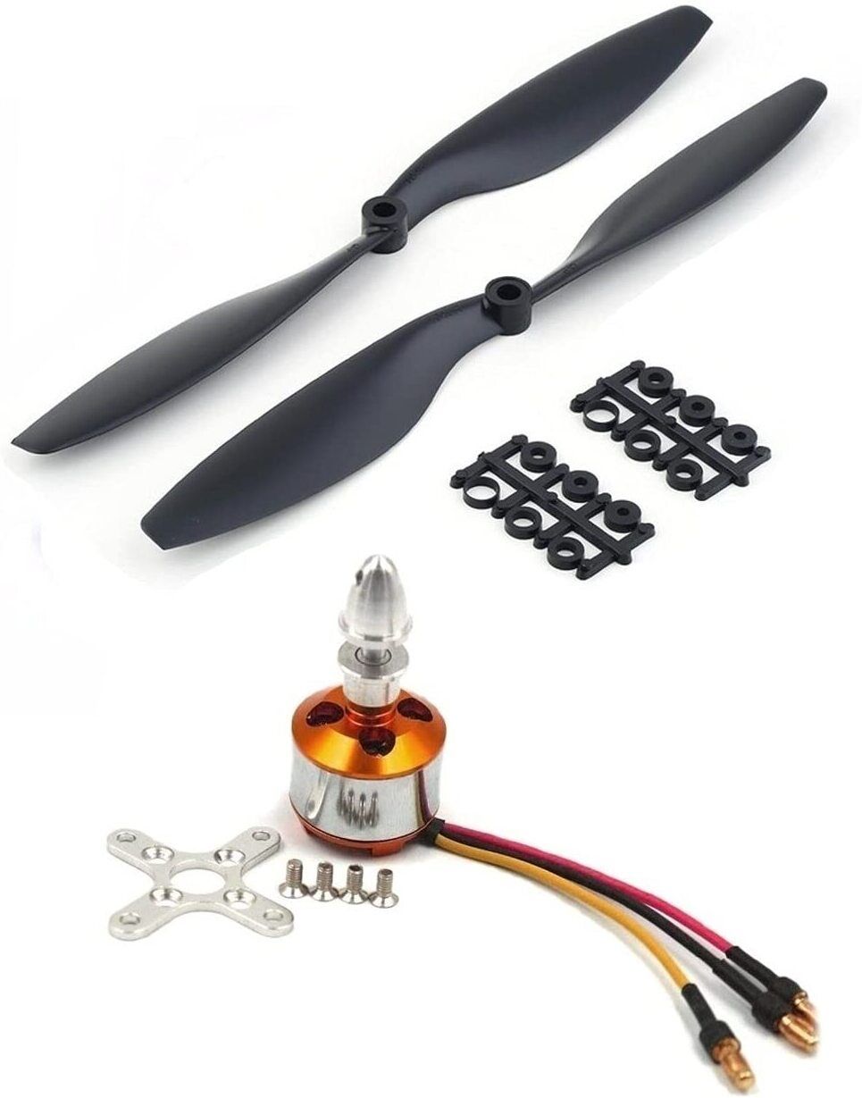 inventosales 1pcs 10inch 1045 propeller + 1pcs 930KV BLDC Brushless Motor A2212 Automotive Electronic Hobby Kit-picture-13