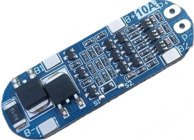 electronics crafts 3S 10A 12V 18650 Lithium Battery Charger Board Protection Module (BMS 10A) Electronic Components Electronic Hobby Kit-picture-11