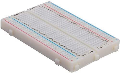 tekbud 400 Tie Points Mini Solderless Breadboard, Universal Prototyping Board Interconnect Electronic Hobby Kit-picture-0
