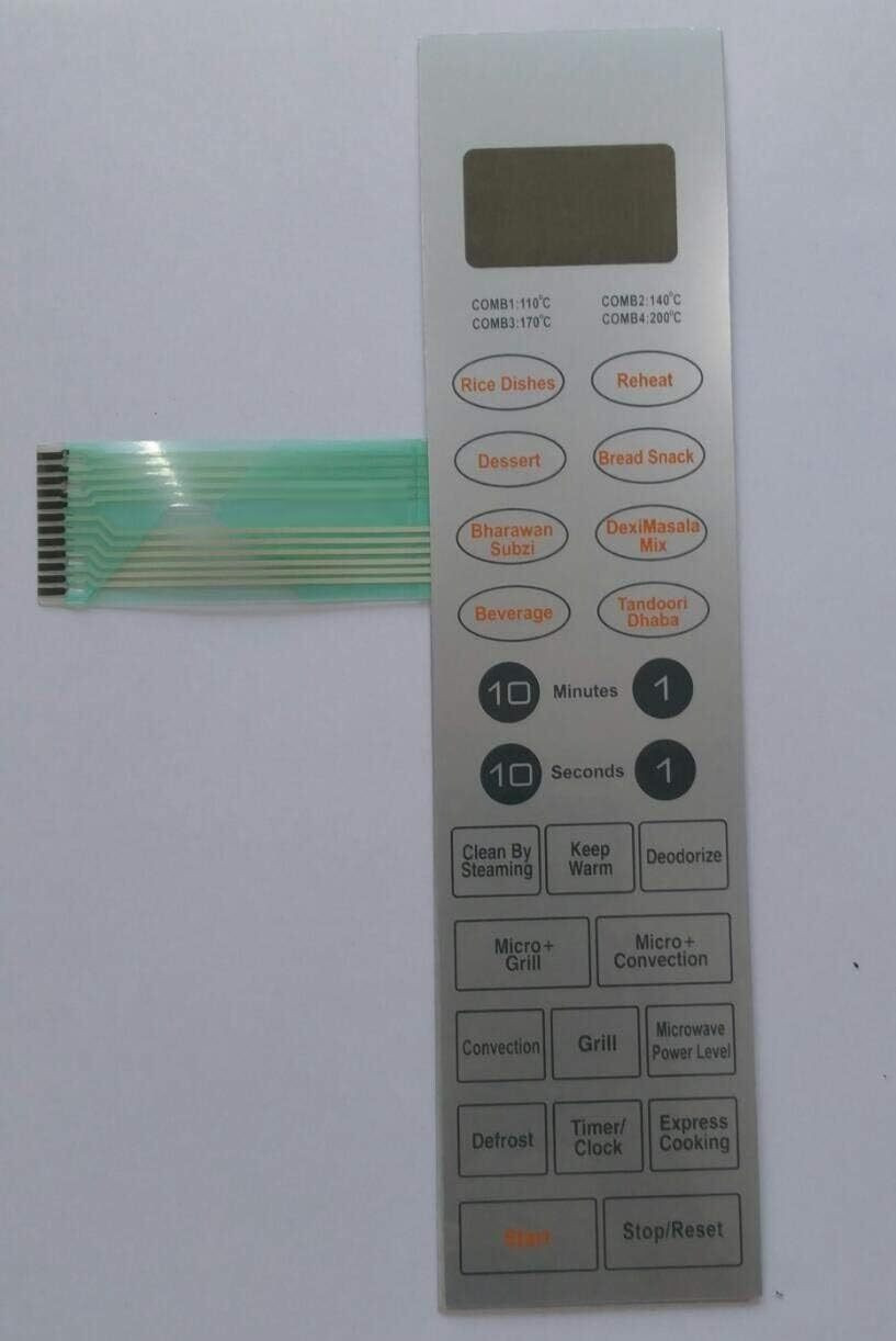 payflip Microwave Oven Membrane Keypad Compatible/Replaceable - 30SC3 Electronic Components Electronic Hobby Kit image 1