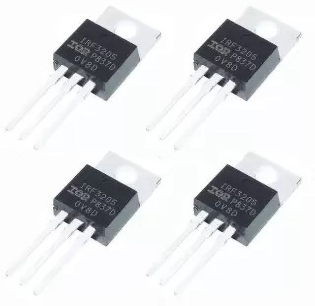 tayal 4 PCS SET OF IRF3205/3205 N-CHANNEL POWER MOSFET 110A 55V T-220 Electronic Components Electronic Hobby Kit-picture-3