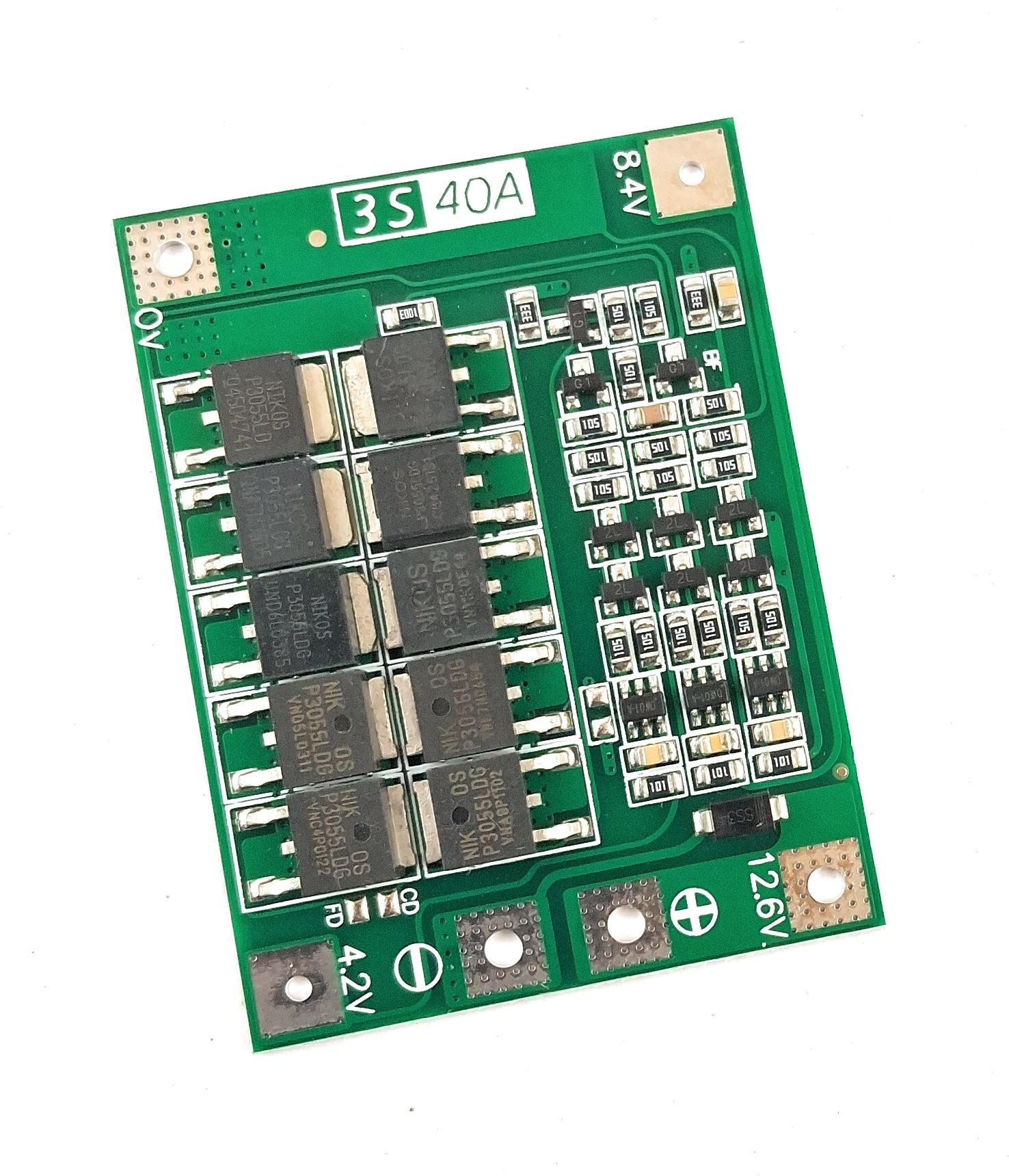 3S 12.6V 40A BMS for Lithium Ion Battery pack Electronic Components Electronic Hobby Kit-image-42