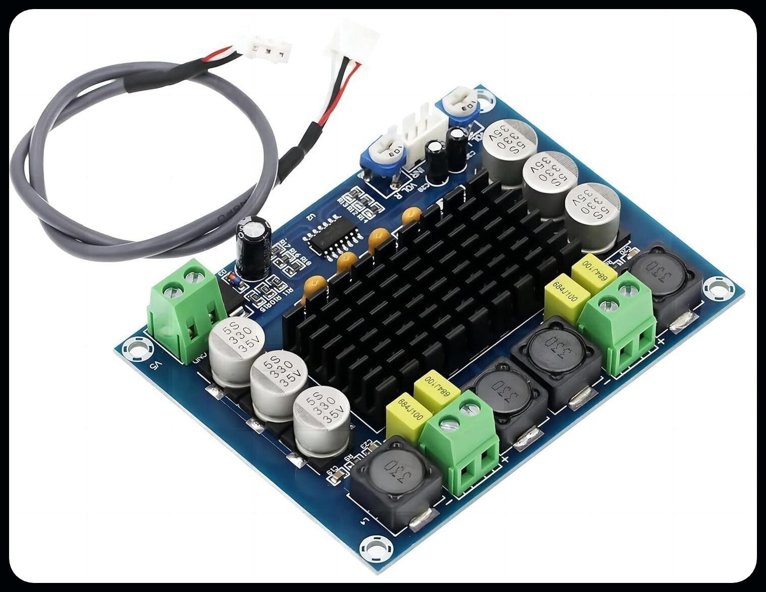 Mono Channel digital Power audio Ampl -EHK182RRs Power Supply Electronic Hobby Kit-image-16