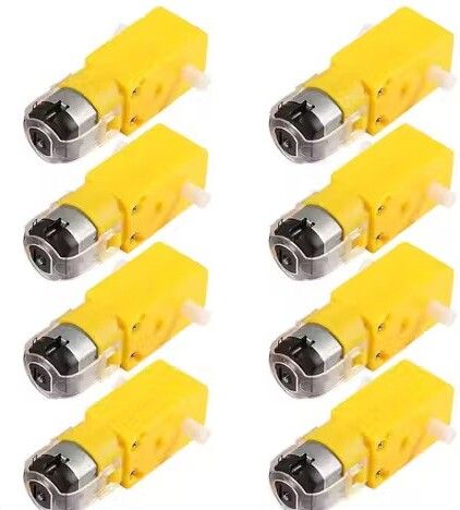 shriji (Pack of 8)BO Gear Motor Dual shaft for DIY Robotics, RC Car & Science Projects Automotive Electronic Hobby Kit-picture-13