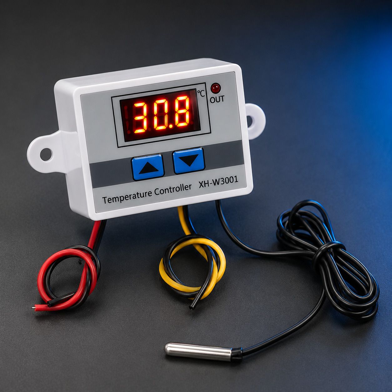 W3001 Digital LED Temperature Controller Multipurpose Controller 220V AC 10A Temperature Sensor and Controller Electronic Hobby Kit-image-38