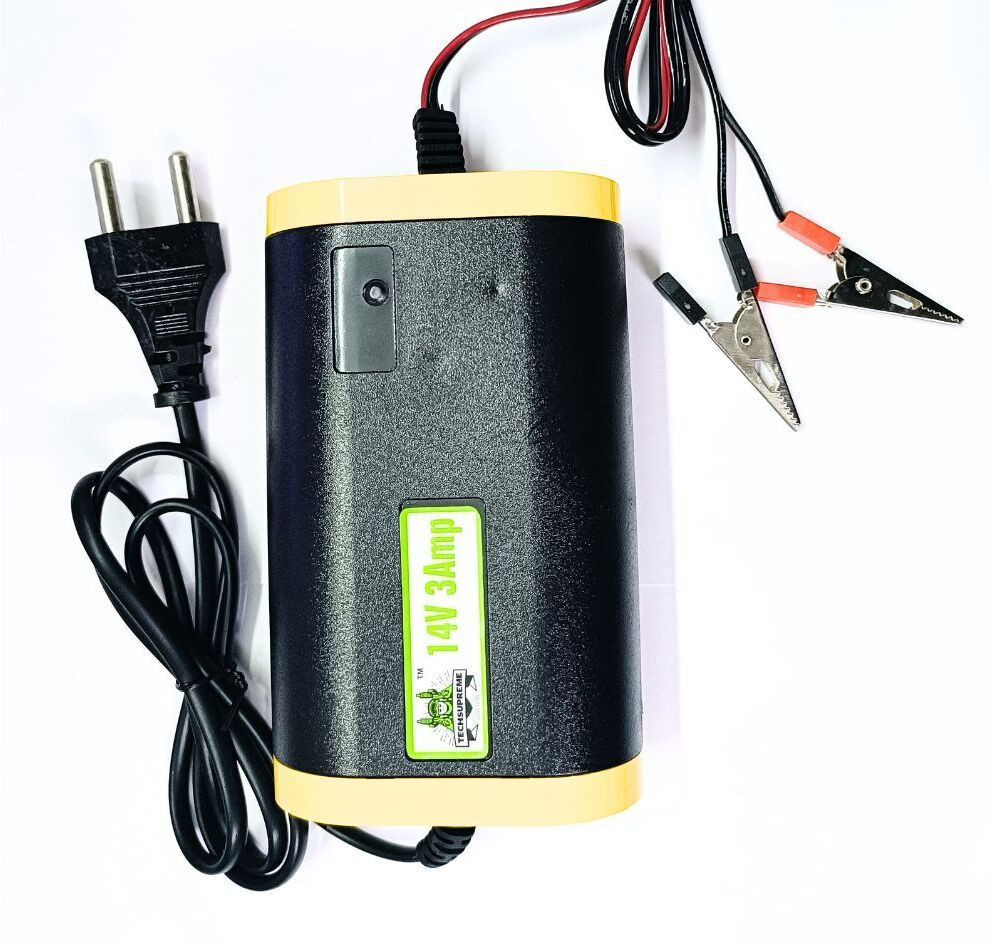 techsupreme 12 Volt 3 AMP Bike Car UPS A13 Battery Charger Kit Electronic Components Electronic Hobby Kit-picture-30