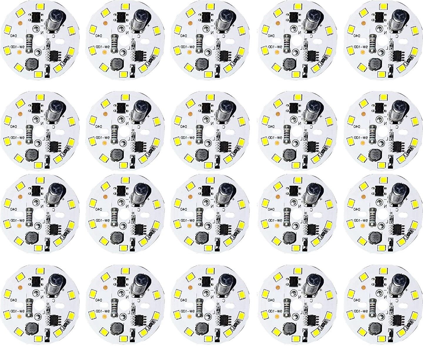(Pack of 20) 9 Watt Alpha DOB White Color LED Bulb Raw Material Electronic Components Electronic Hobby Kit-image-6