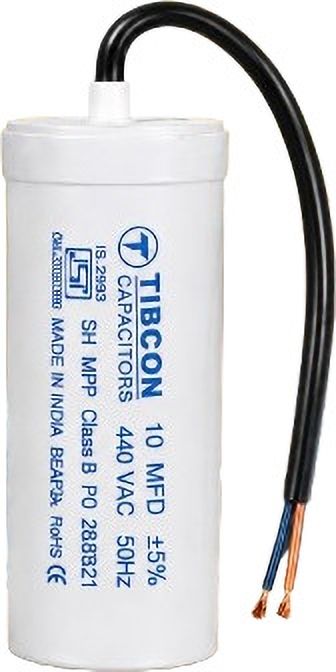 tibcon 10 MFD Heavy Duty Motor Running Capacitor for Water Pump & Electric Motor Motor Control Electronic Hobby Kit-picture-16