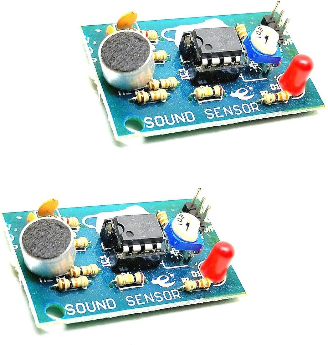 2Pcs Sound Sensor Big Microphone Sensor Sound Detection Module Indian Automotive Electronic Hobby Kit-image-6