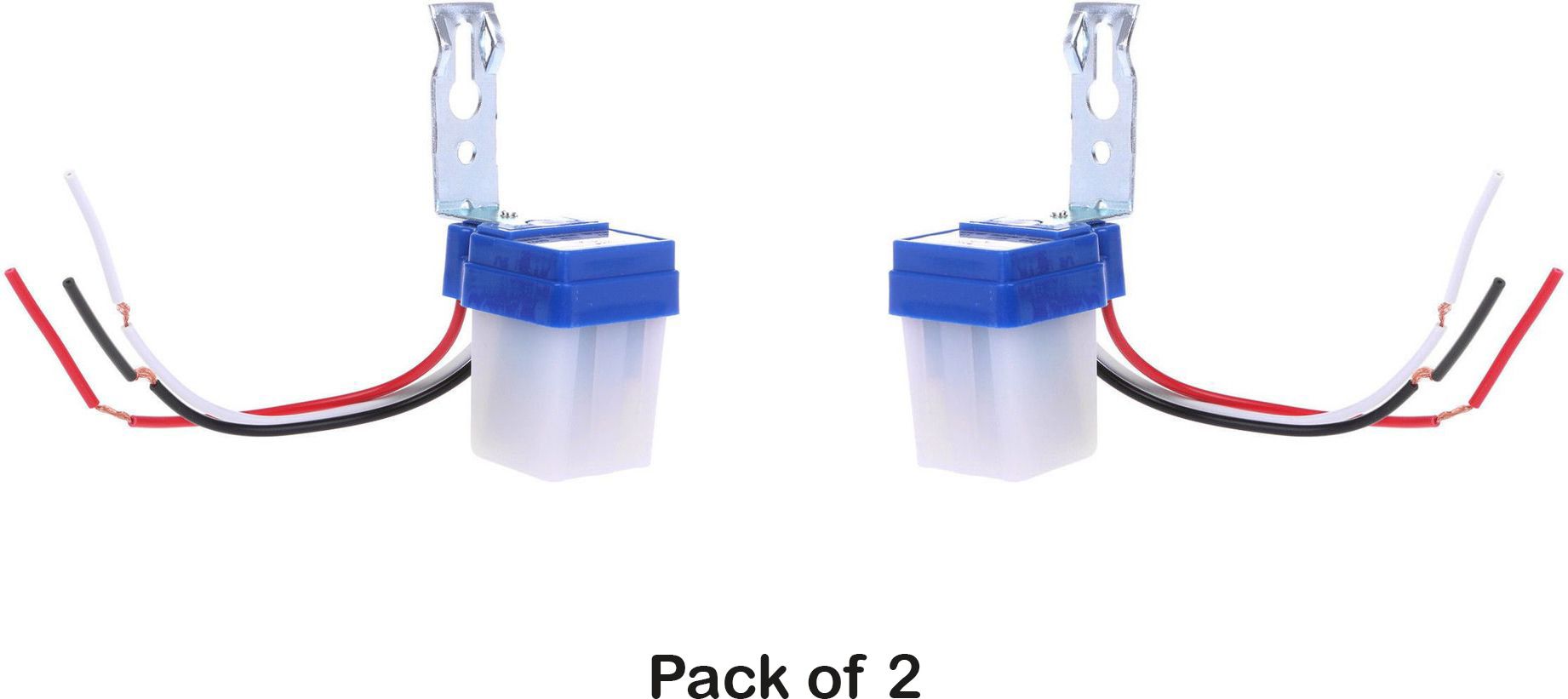 AS-10 220V 10A Automatic Photocell Light Sensor Switch Waterproof (Pack of 2) Electronic Components Electronic Hobby Kit-image-6