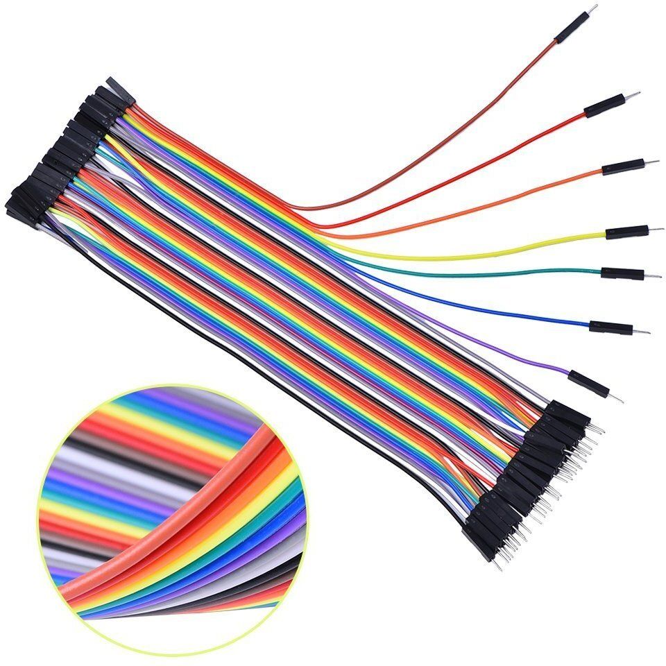 Male to Female/breadboard jumper wires (40 PCS ) Power Supply Electronic Hobby Kit-image-23