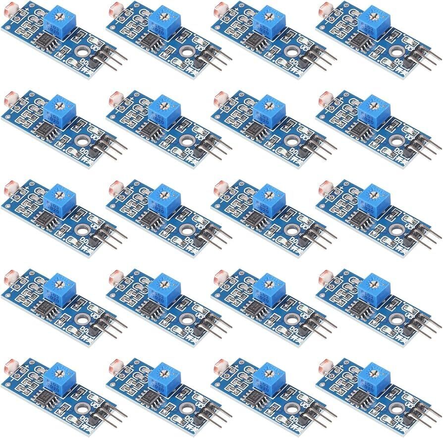 LDR Photoresistor Light Detection Sensor Module (Pack of 20) Electronic Components Electronic Hobby Kit-image-8