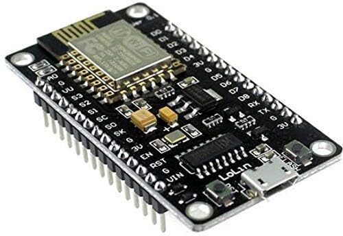 NodeMCU ESP8266 WiFi Development Board with CH340 Serial Interface Black Micro Controller Board Electronic Hobby Kit-image-30