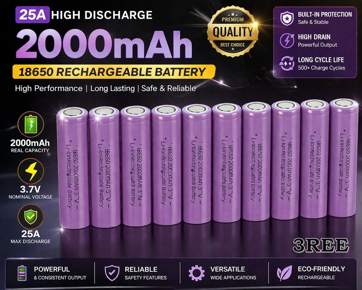 3ree PREMIUM 2000mAh 18650 Lithium-Ion Rechargeable Solar and Fuel Cell Electronic Hobby Kit-picture-12