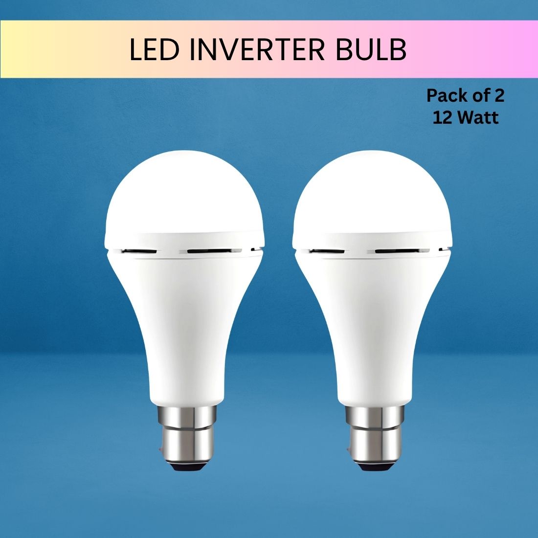 sacro 12W Emergency Inverter LED Bulb & Rechargeable Emergency Led Bulb For HomeEY197 4 hrs Bulb Emergency Light-picture-47