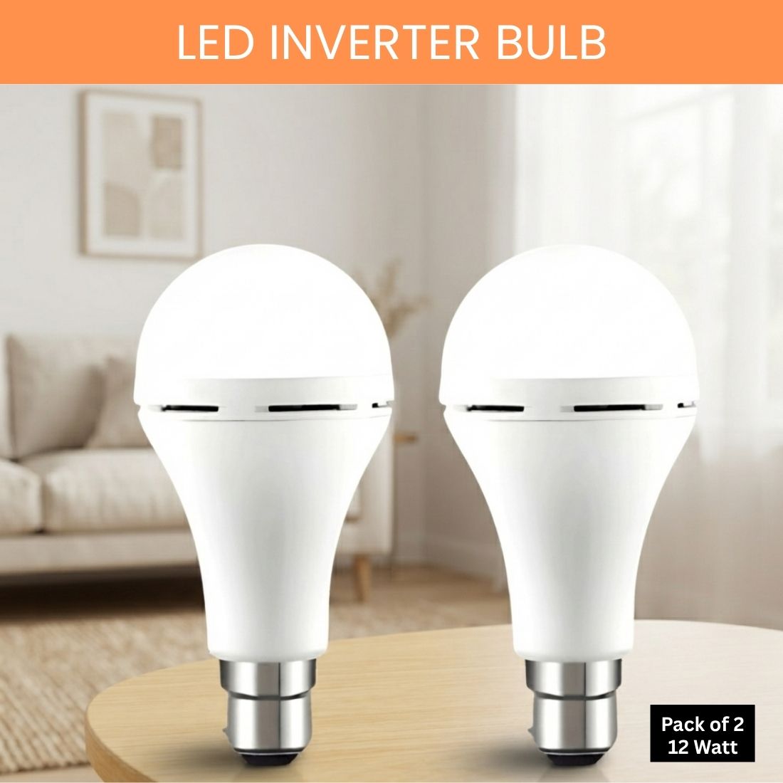 frony Rechargeable Emergency LED Bulb, Power Cut Backup Light For Home Pack of-2 WG154 4 hrs Bulb Emergency Light-picture-38