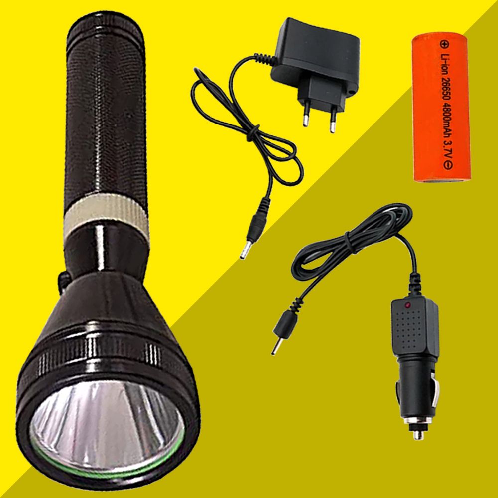 3 mode rechargeable 4800mAh battery capacity torchlight 6 hrs Torch Emergency Light-image-21