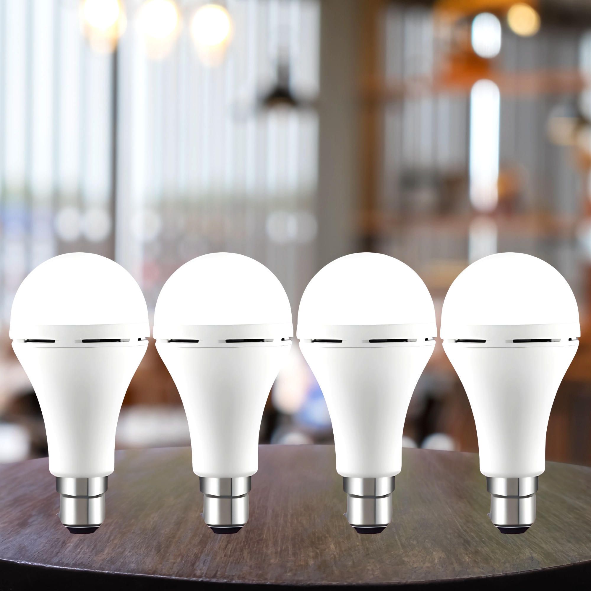 Emergency 12W Inverter LED Bulb with 2000mAh Rechargeable Battery Pack of 4 B467 4 hrs Bulb Emergency Light-image-41