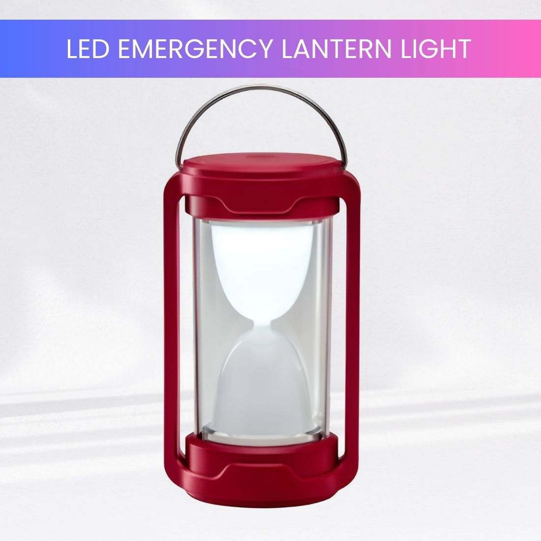 guggu Emergency LED Lantern Light, 360° Light Spread For Camping and TravelPY161 4.5 hrs Lantern Emergency Light-picture-2