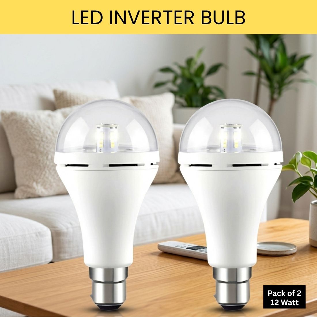 guggu Rechargeable Emergency LED Bulb, Power Cut Backup Light For Home Pack of-2 QK85 4 hrs Bulb Emergency Light-picture-36