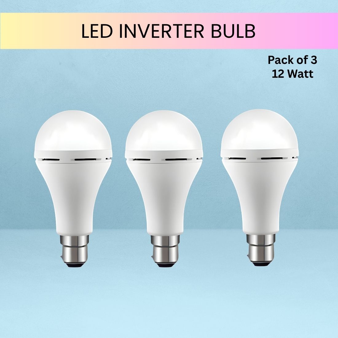 frony 12W Emergency Inverter LED Bulb & Rechargeable Emergency Led Bulb For HomeTN290 4 hrs Bulb Emergency Light-picture-40