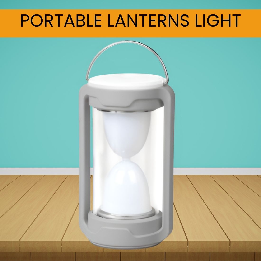 sacro Emergency LED Lantern Light, 360° Light Spread For Camping and TravelPW237 4.5 hrs Lantern Emergency Light-picture-2