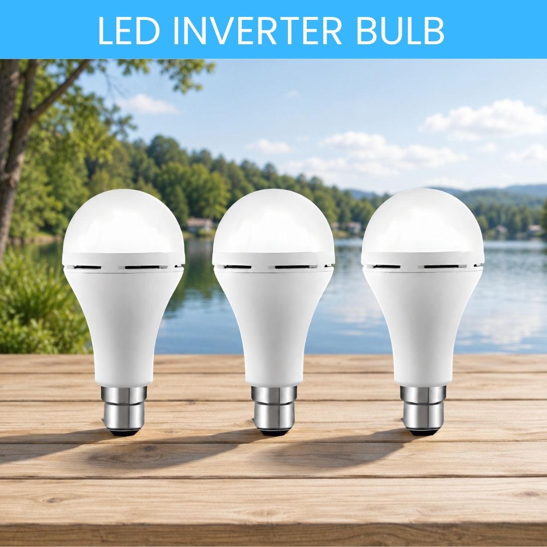 frony Rechargeable LED Emergency Bulb, Inverter Backup Light for Home Pack of-3 ZY471 4 hrs Bulb Emergency Light-picture-45