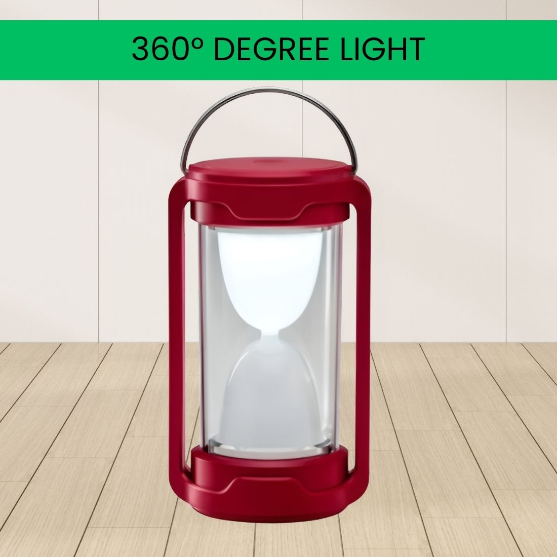 frony Emergency LED Lantern Light, 360° Light Spread For Camping and TravelPE409 4.5 hrs Lantern Emergency Light-picture-1