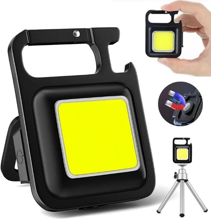 Multifunctional Keychain Torch – Emergency Light with Long Battery Life 5 hrs Torch Emergency Light