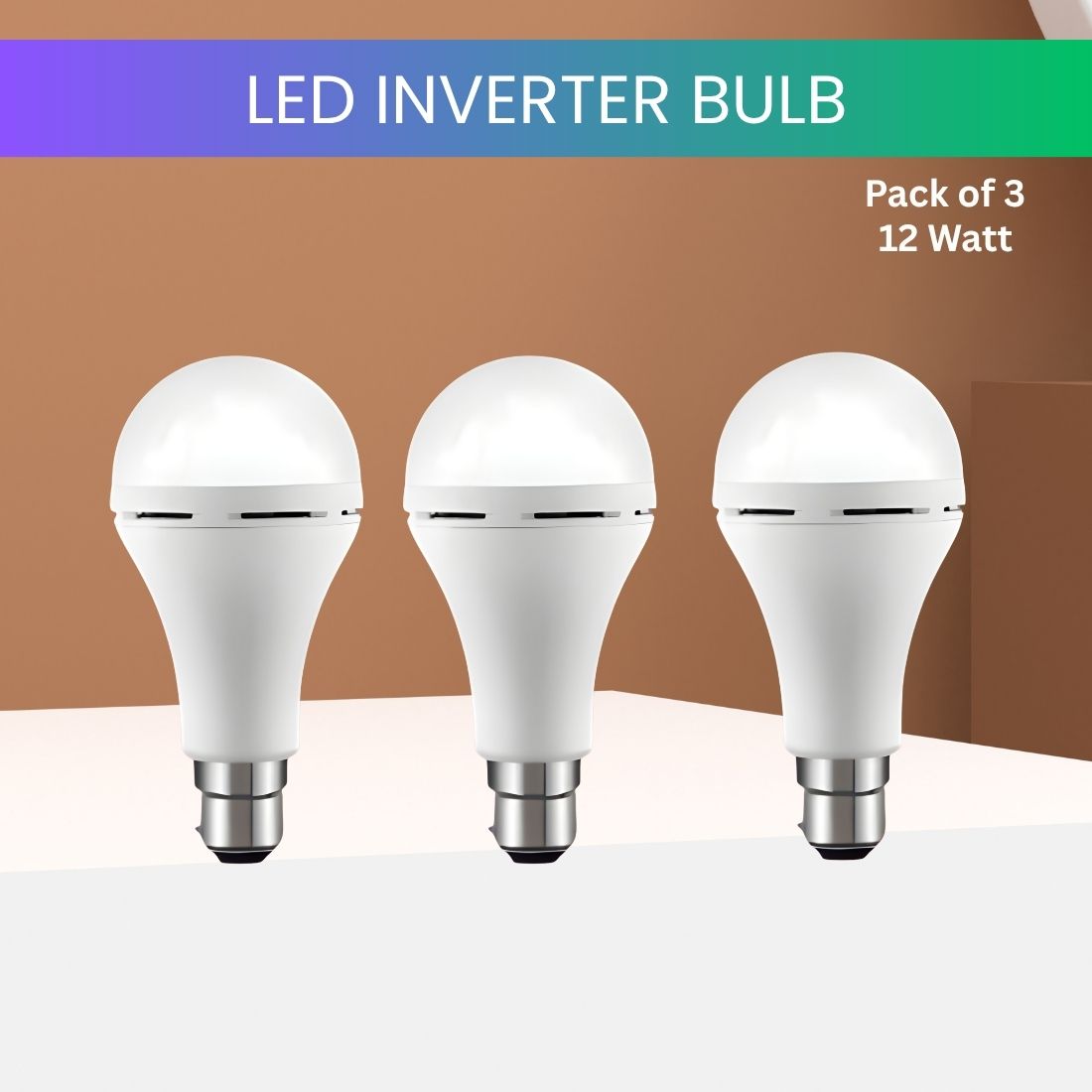 sacro 12W Emergency Inverter LED Bulb & Rechargeable Emergency Led Bulb For HomeYB291 4 hrs Bulb Emergency Light-picture-5