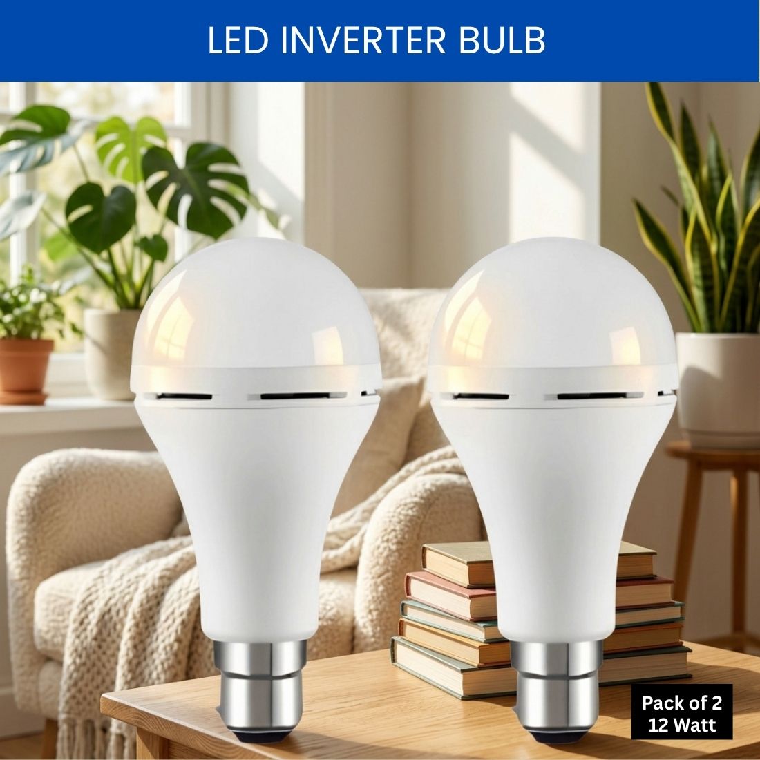 guggu Rechargeable Emergency LED Bulb, Power Cut Backup Light For Home Pack of-2 RK32 4 hrs Bulb Emergency Light-picture-39