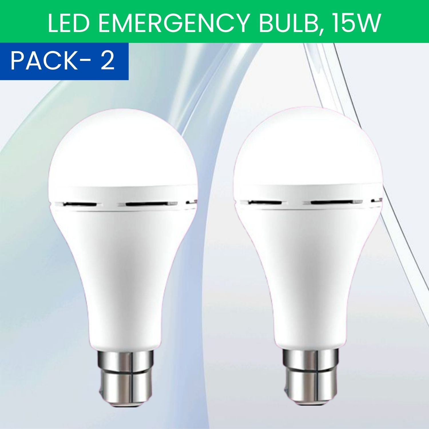 15W Rechargeable Inverter LED Bulb with Upto 4H.Power Cut Lighting Pack of_2R169 4 hrs Bulb Emergency Light-image-35