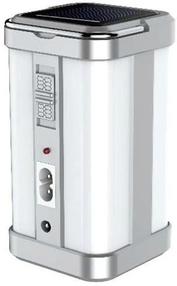 Electric & Solar Rechargeable With 4 Tube Light 80 Watts-VRBL101 7 hrs Lantern Emergency Light-image-32