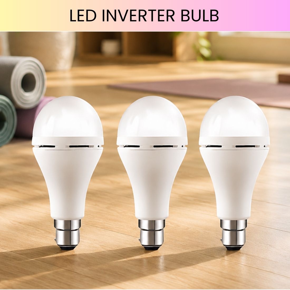 frony Rechargeable LED Emergency Bulb, Inverter Backup Light for Home Pack of-3 XY172 4 hrs Bulb Emergency Light-picture-48