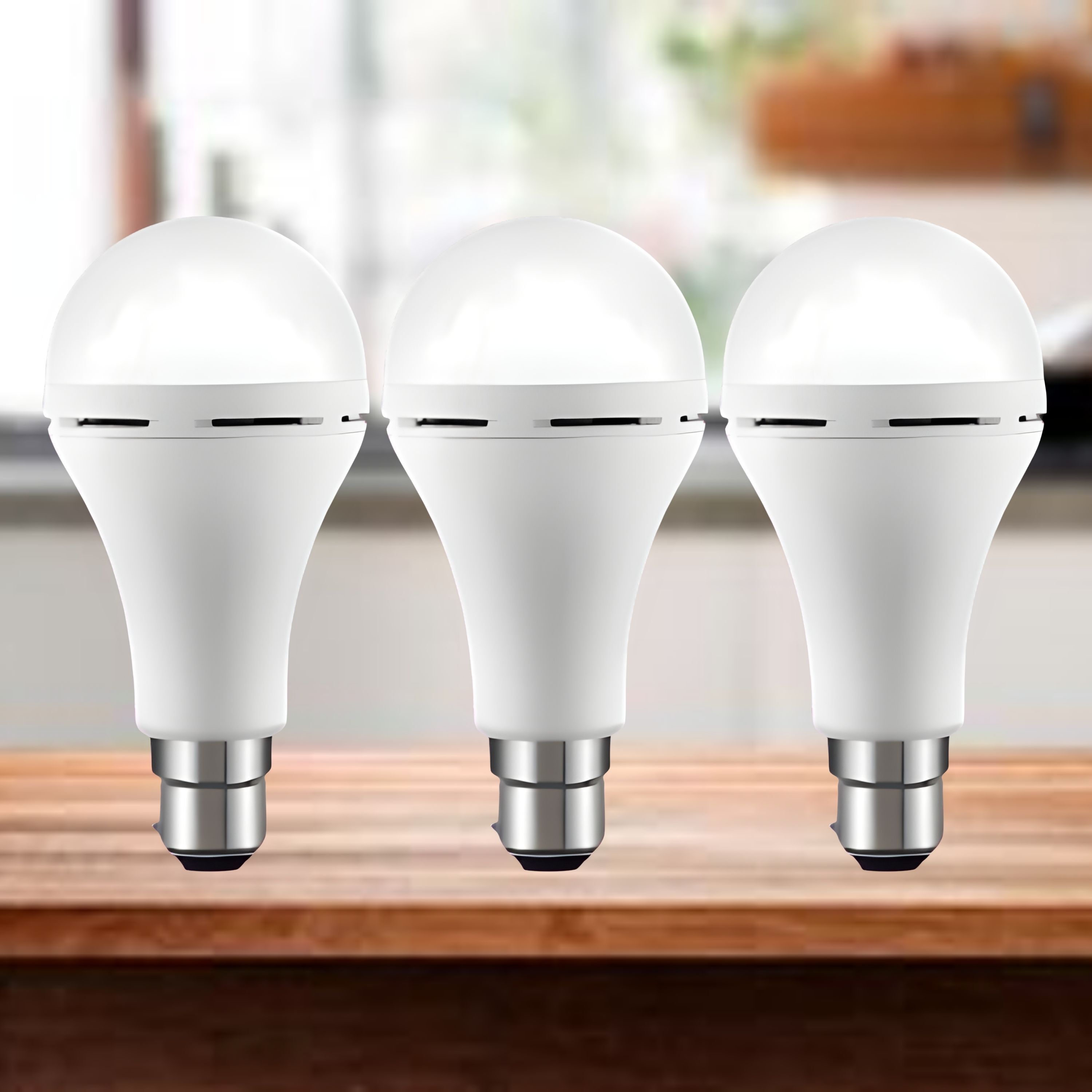 frony Emergency 15W Inverter LED Bulb with 1200mAh Rechargeable Battery Pack of 3 L126 4 hrs Bulb Emergency Light-picture-30
